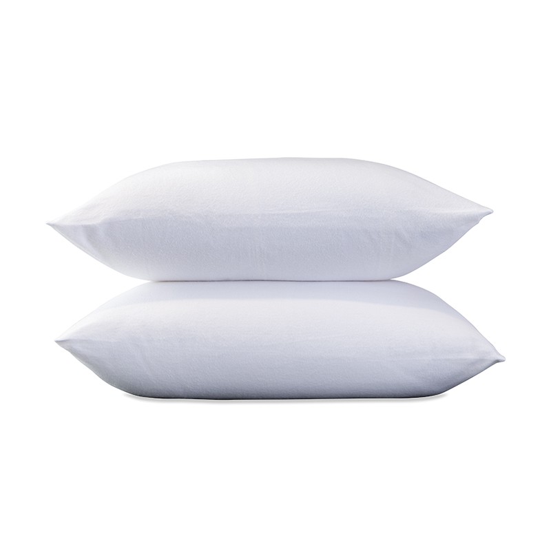 Lot de 2 protège-oreillers 100% coton bio - 50x70cm - BOR