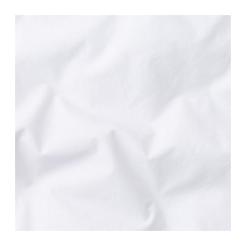 Coton lavé percale Blanc Optique