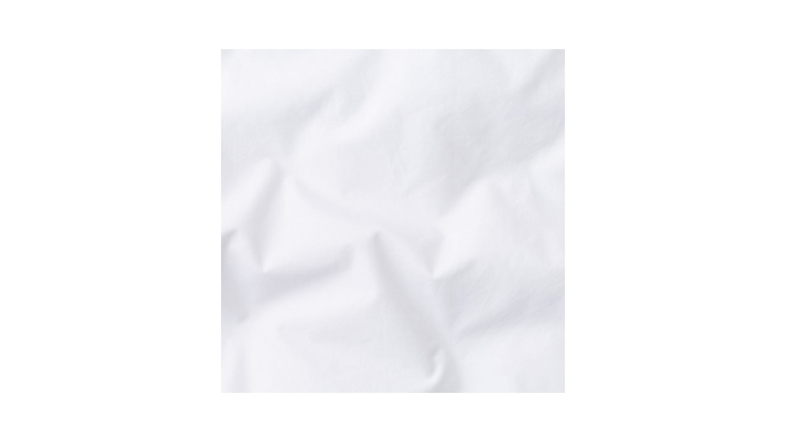 Coton lavé percale Blanc Optique
