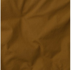 Coton lavé percale Caramel