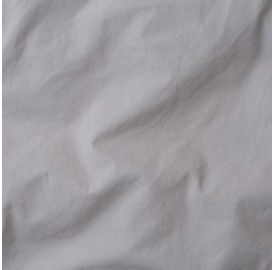 Coton lavé percale Gris Ciment