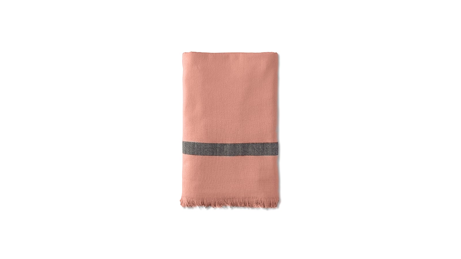 Fouta éponge 90 x 200 cm en coton bio Rose Melba Fouta éponge 90 x 200 cm en coton bio Rose Melba
