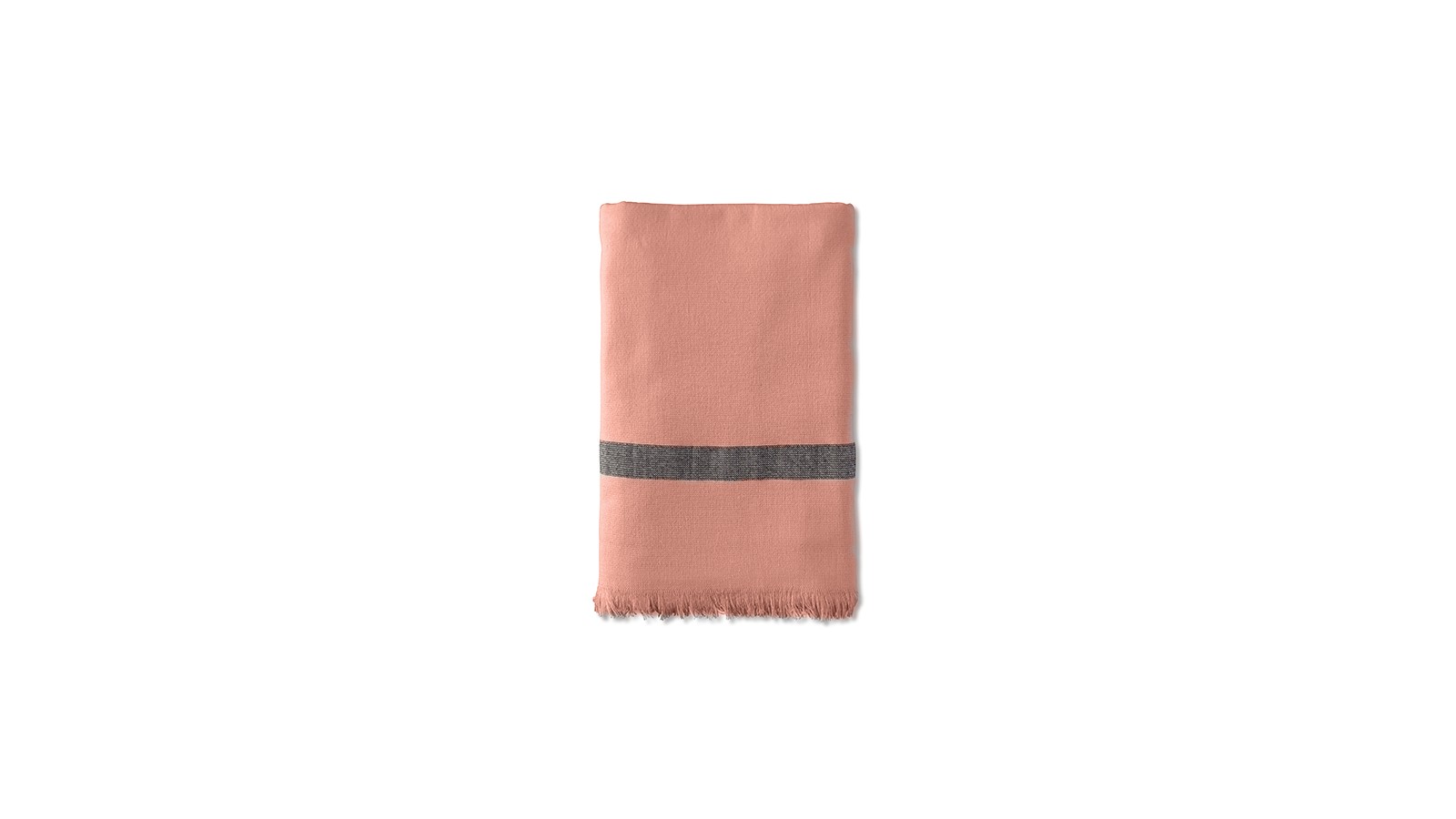 Fouta éponge enfant 70 x 140 cm en coton bio Rose Melba Fouta éponge enfant 70 x 140 cm en coton bio Rose Melba