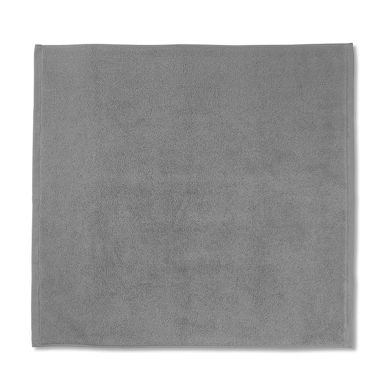 Tapis de bain en éponge de coton bio Gris Cendre