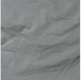 Coton lavé percale Gris Cendre