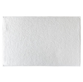 Tapis de bain moelleux 50x80cm Blanc Optique