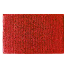 Tapis de bain moelleux 50x80cm Orange Terracotta