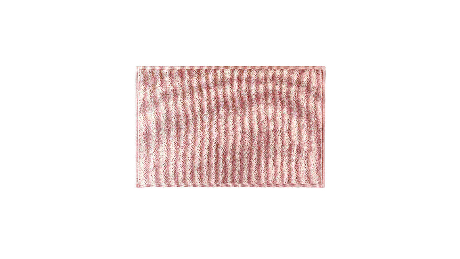 Tapis de bain moelleux 50x80cm Rose Rétro