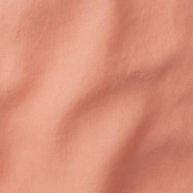 Lin lavé uni Rose Melba