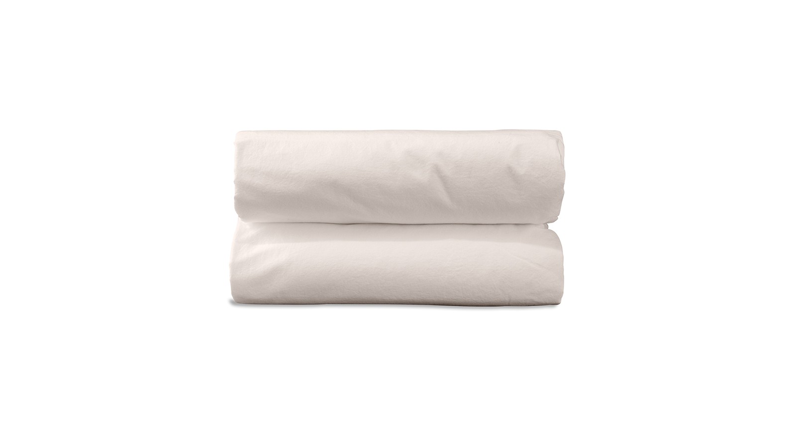 Drap housse 2 personnes en coton lavé percale bio Rose Yogourt Drap housse 2 personnes en coton lavé percale bio Rose Yogourt
