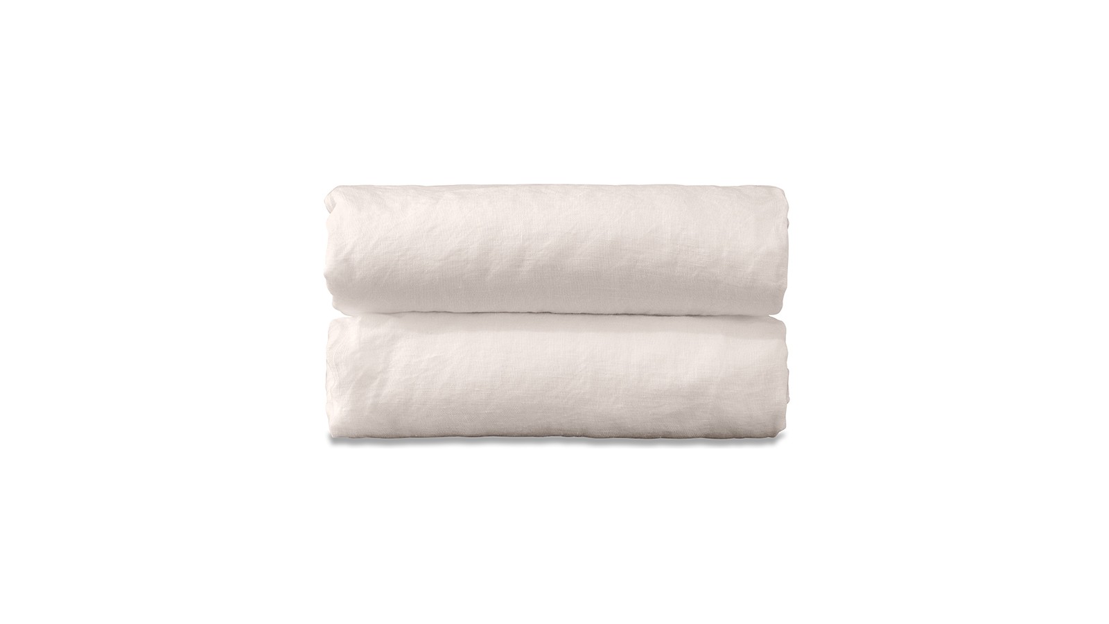 Drap plat 1 personne 180 x 290 cm en lin lavé uni Rose Yogourt Drap plat 1 personne 180 x 290 cm en lin lavé uni Rose Yogourt
