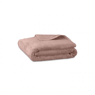 Serviette de bain en éponge de coton bio Rose Rétro