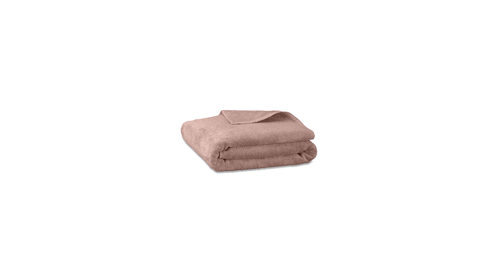 Serviette de bain en éponge de coton bio Rose Rétro