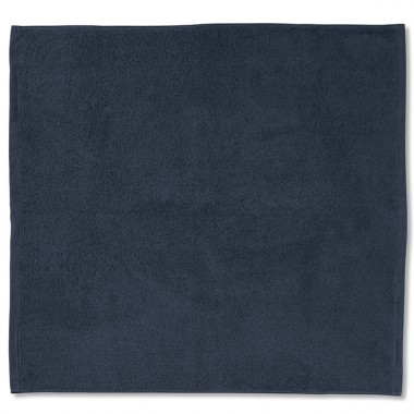 Tapis de bain en éponge de coton bio Bleu Encre