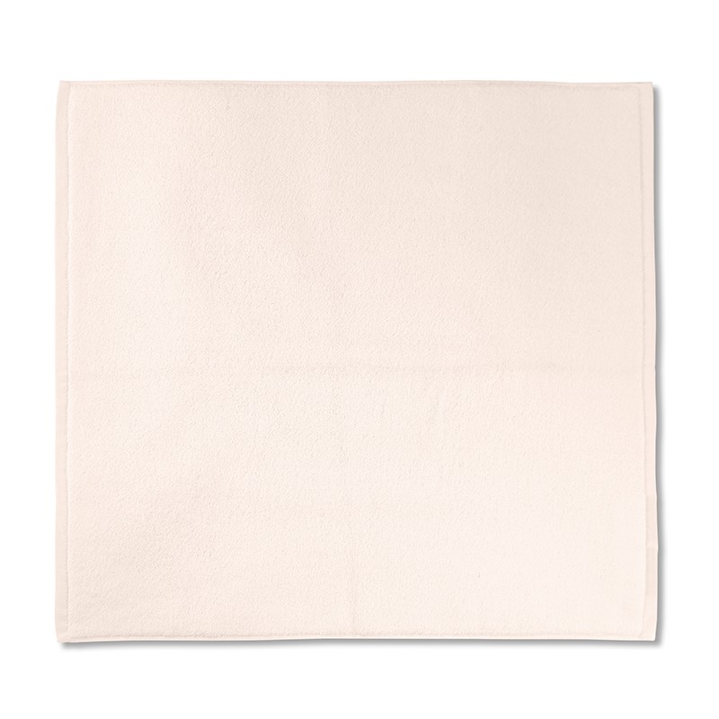 Tapis de bain en éponge de coton bio Rose Yogourt Tapis de bain en éponge de coton bio Rose Yogourt