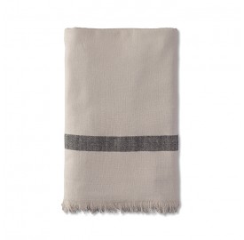 Fouta éponge 90 x 200 cm en coton bio Argile