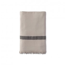 Fouta éponge enfant 70 x 140 cm en coton bio Argile