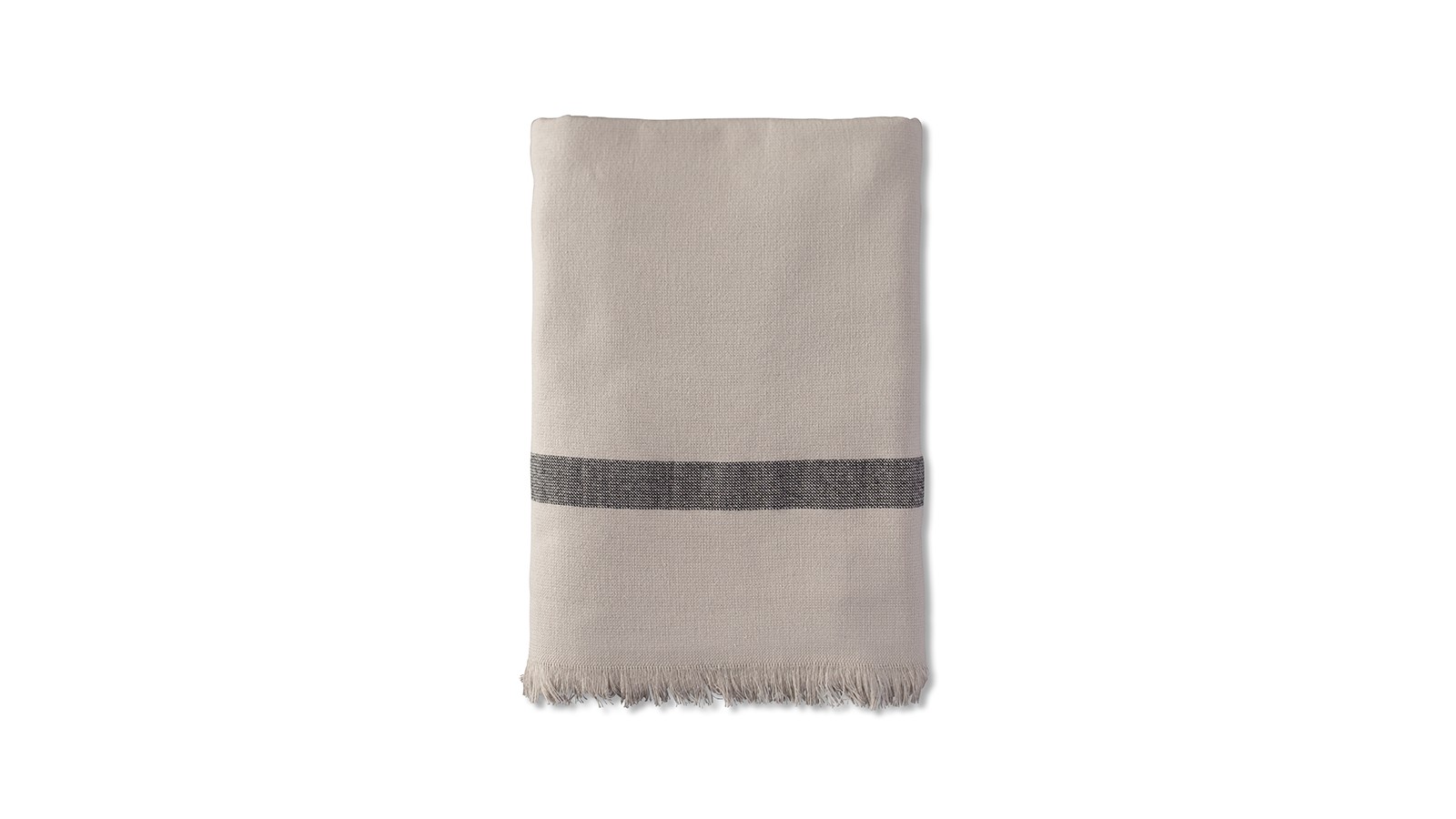 Fouta 2 places éponge 200 x 200 cm en coton bio Argile