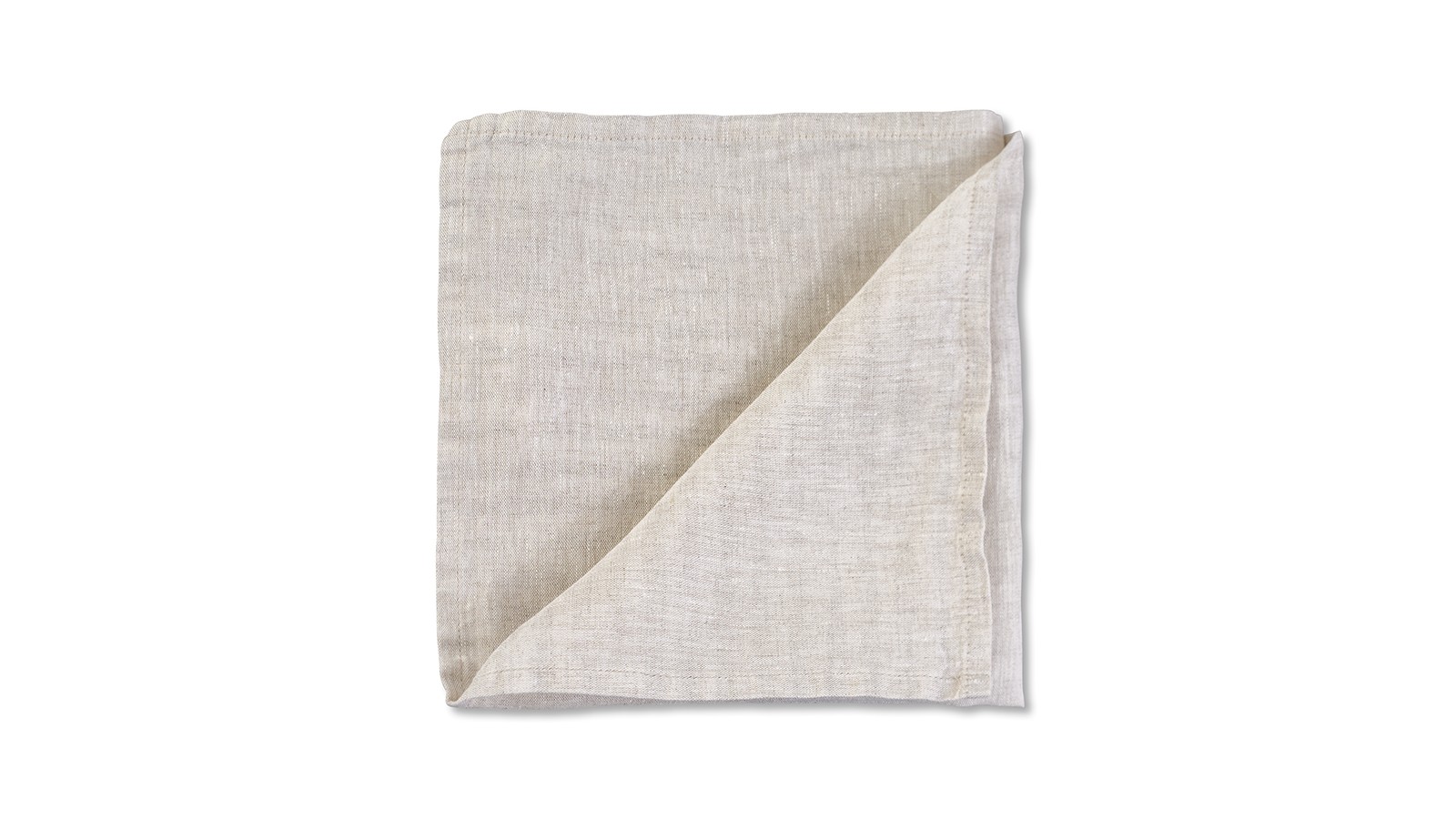 Serviette de table en lin lavé chambray Lin