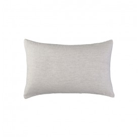 Housse de coussin rectangulaire 30 x 40 cm en lin lavé chambray Lin